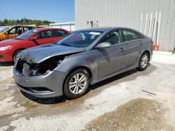 Salvage cars for sale at Franklin, WI auction: 2014 Hyundai Sonata GLS