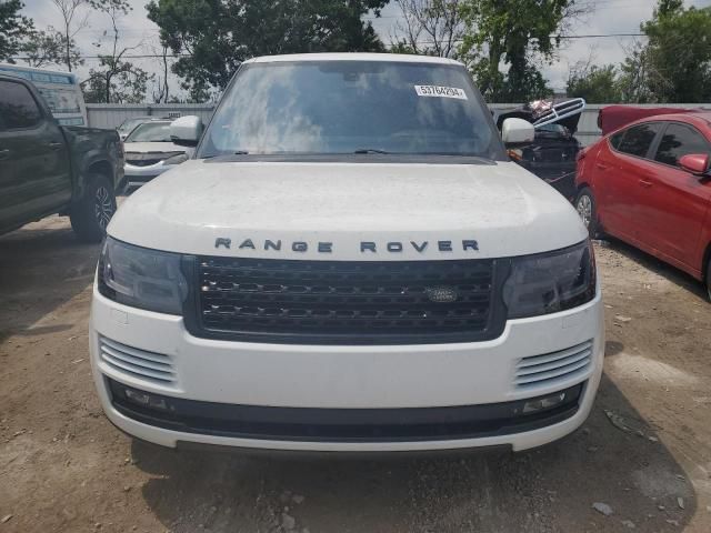 2015 Land Rover Range Rover HSE