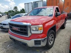 Salvage trucks for sale at Bridgeton, MO auction: 2014 GMC Sierra C1500