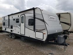 Salvage trucks for sale at Greenwood, NE auction: 2016 Coleman Travel Trailer