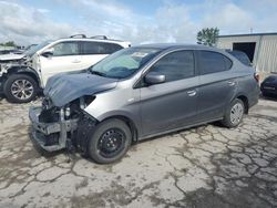 Salvage cars for sale at Kansas City, KS auction: 2023 Mitsubishi Mirage G4 ES