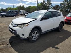 SUV salvage a la venta en subasta: 2013 Toyota Rav4 LE