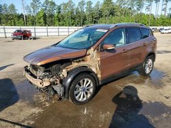 Ford Vehiculos salvage en venta: 2017 Ford Escape Titanium