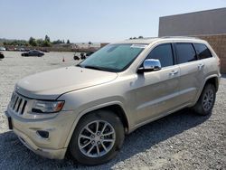 Jeep Grand Cherokee Overland salvage cars for sale: 2014 Jeep Grand Cherokee Overland