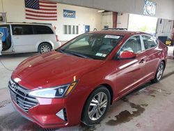 Salvage cars for sale from Copart Angola, NY: 2019 Hyundai Elantra SEL