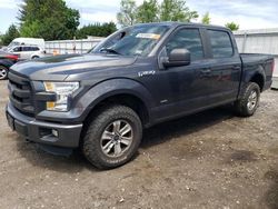 Salvage cars for sale at Finksburg, MD auction: 2015 Ford F150 Supercrew