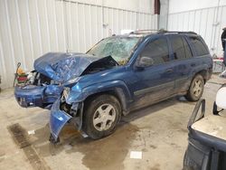 Salvage cars for sale at Franklin, WI auction: 2005 Chevrolet Trailblazer LS