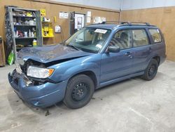 Salvage cars for sale at Kincheloe, MI auction: 2007 Subaru Forester 2.5X