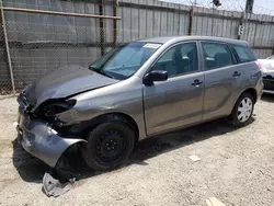 Salvage cars for sale at Los Angeles, CA auction: 2005 Toyota Corolla Matrix XR