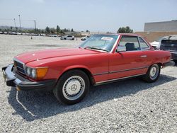 Salvage cars for sale at Mentone, CA auction: 1983 Mercedes-Benz 380 SL