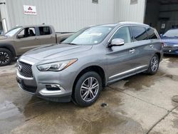Salvage cars for sale at New Orleans, LA auction: 2017 Infiniti QX60