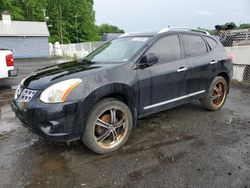 Salvage cars for sale at East Granby, CT auction: 2011 Nissan Rogue S