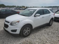 Salvage cars for sale from Copart Cahokia Heights, IL: 2017 Chevrolet Equinox LS