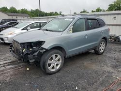 Salvage cars for sale from Copart York Haven, PA: 2009 Hyundai Santa FE SE