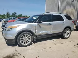 Ford salvage cars for sale: 2015 Ford Explorer XLT