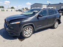 Salvage cars for sale from Copart Dunn, NC: 2015 Jeep Cherokee Limited