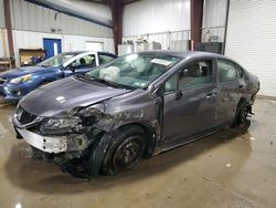 Salvage cars for sale at West Mifflin, PA auction: 2015 Honda Civic LX