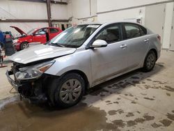 Salvage cars for sale at auction: 2019 KIA Rio S
