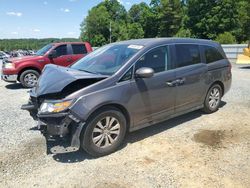 Salvage cars for sale from Copart Concord, NC: 2015 Honda Odyssey EXL