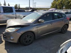 Salvage cars for sale from Copart Rancho Cucamonga, CA: 2012 Ford Focus SEL