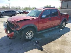 Salvage cars for sale at Fort Wayne, IN auction: 2010 Ford Explorer Sport Trac XLT