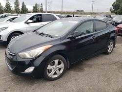 Salvage cars for sale at Rancho Cucamonga, CA auction: 2013 Hyundai Elantra GLS