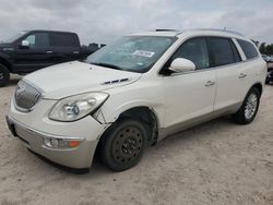Salvage cars for sale at Houston, TX auction: 2010 Buick Enclave CXL