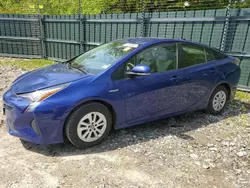 Salvage cars for sale from Copart Candia, NH: 2017 Toyota Prius