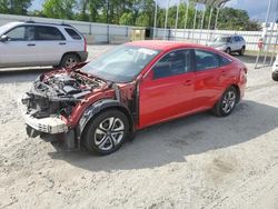 Salvage cars for sale at Spartanburg, SC auction: 2017 Honda Civic LX