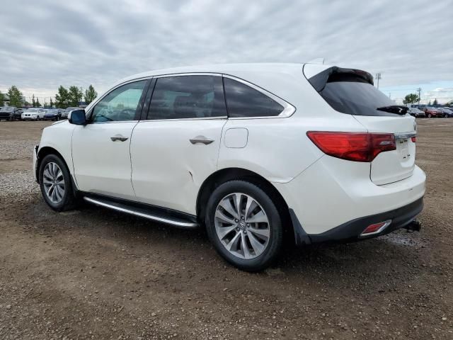 2016 Acura MDX Technology