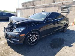 Salvage cars for sale at Fredericksburg, VA auction: 2015 Mercedes-Benz C 350 4matic