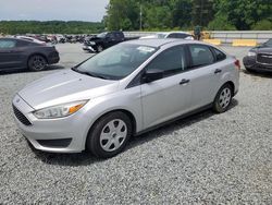 Salvage cars for sale at Concord, NC auction: 2016 Ford Focus S