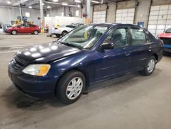 Salvage cars for sale from Copart Blaine, MN: 2003 Honda Civic LX