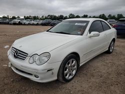 Salvage cars for sale from Copart Houston, TX: 2004 Mercedes-Benz CLK 320C