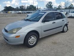 Ford Focus LX salvage cars for sale: 2003 Ford Focus LX