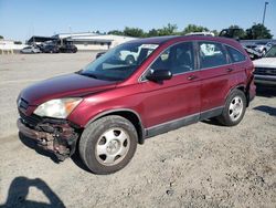 Salvage cars for sale at Sacramento, CA auction: 2009 Honda CR-V LX