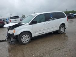 Salvage cars for sale at Indianapolis, IN auction: 2017 Dodge Grand Caravan SE