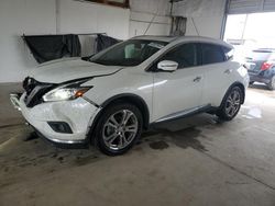 Salvage cars for sale from Copart Lexington, KY: 2018 Nissan Murano S