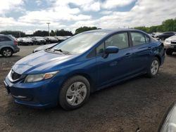 Salvage cars for sale from Copart East Granby, CT: 2014 Honda Civic LX