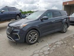 Vehiculos salvage en venta de Copart Fort Wayne, IN: 2017 Hyundai Santa FE SE