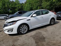 KIA Optima ex salvage cars for sale: 2015 KIA Optima EX