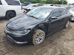 Salvage cars for sale at auction: 2015 Chrysler 200 C