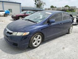 Salvage cars for sale at Tulsa, OK auction: 2010 Honda Civic LX-S