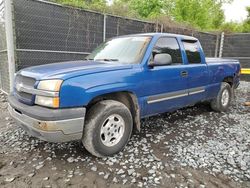 Salvage cars for sale at Waldorf, MD auction: 2003 Chevrolet Silverado K1500