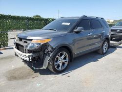 Salvage cars for sale from Copart Orlando, FL: 2011 Ford Explorer Limited