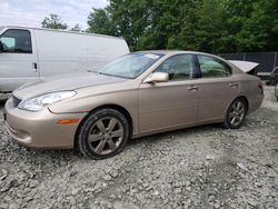 Salvage cars for sale at Waldorf, MD auction: 2006 Lexus ES 330