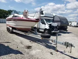 Salvage cars for sale from Copart Crashedtoys: 1987 SER Boat With Trailer