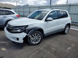 Salvage cars for sale at Magna, UT auction: 2015 Volkswagen Tiguan S