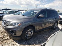 Salvage cars for sale at Farr West, UT auction: 2018 Nissan Pathfinder S
