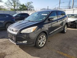 Salvage cars for sale at West Mifflin, PA auction: 2013 Ford Escape SEL